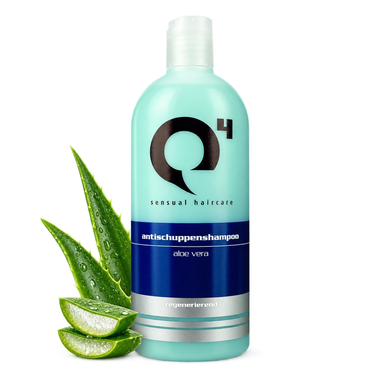 Q4 Antischuppenshampoo Aloe Vera 500ml